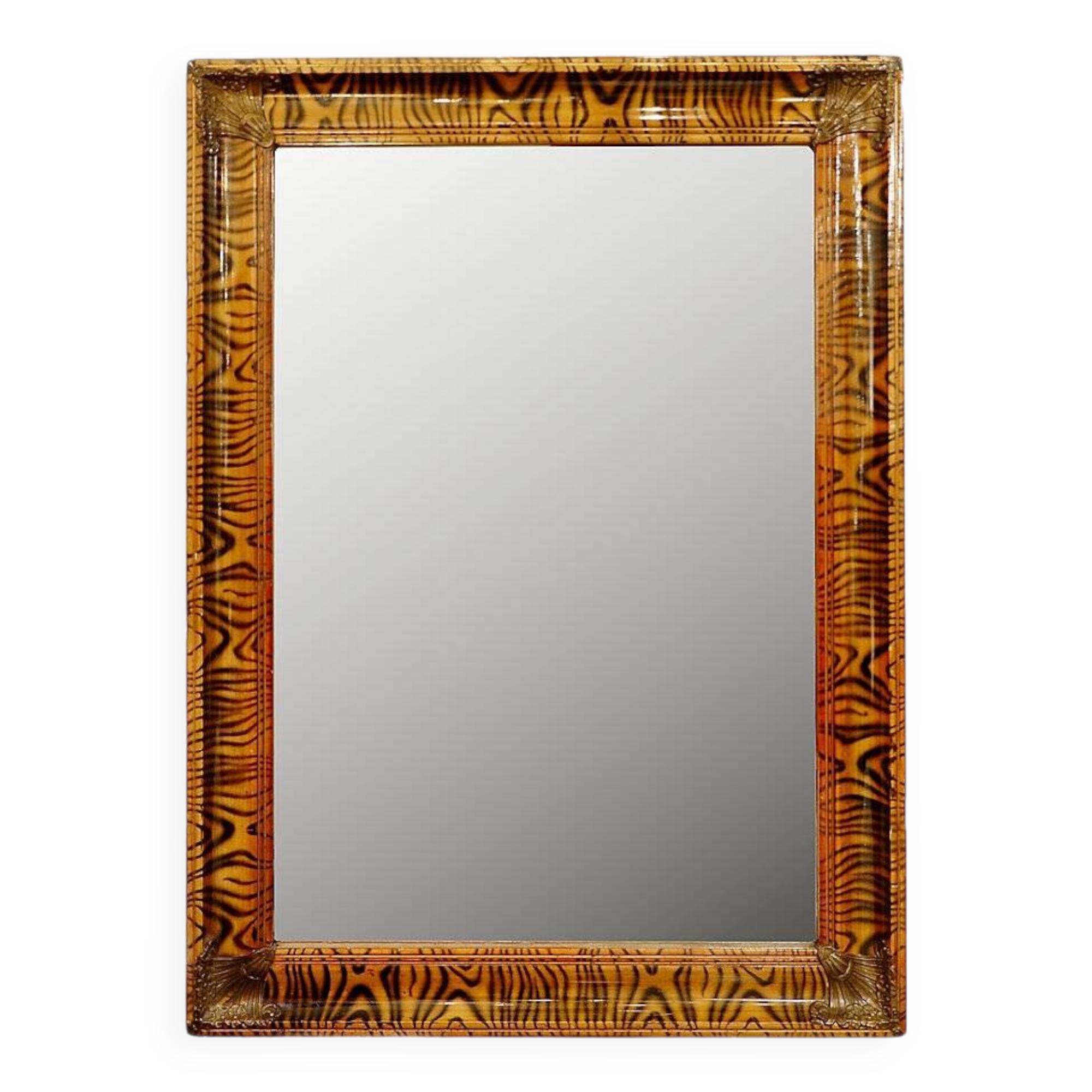 Large vintage decorative mirror