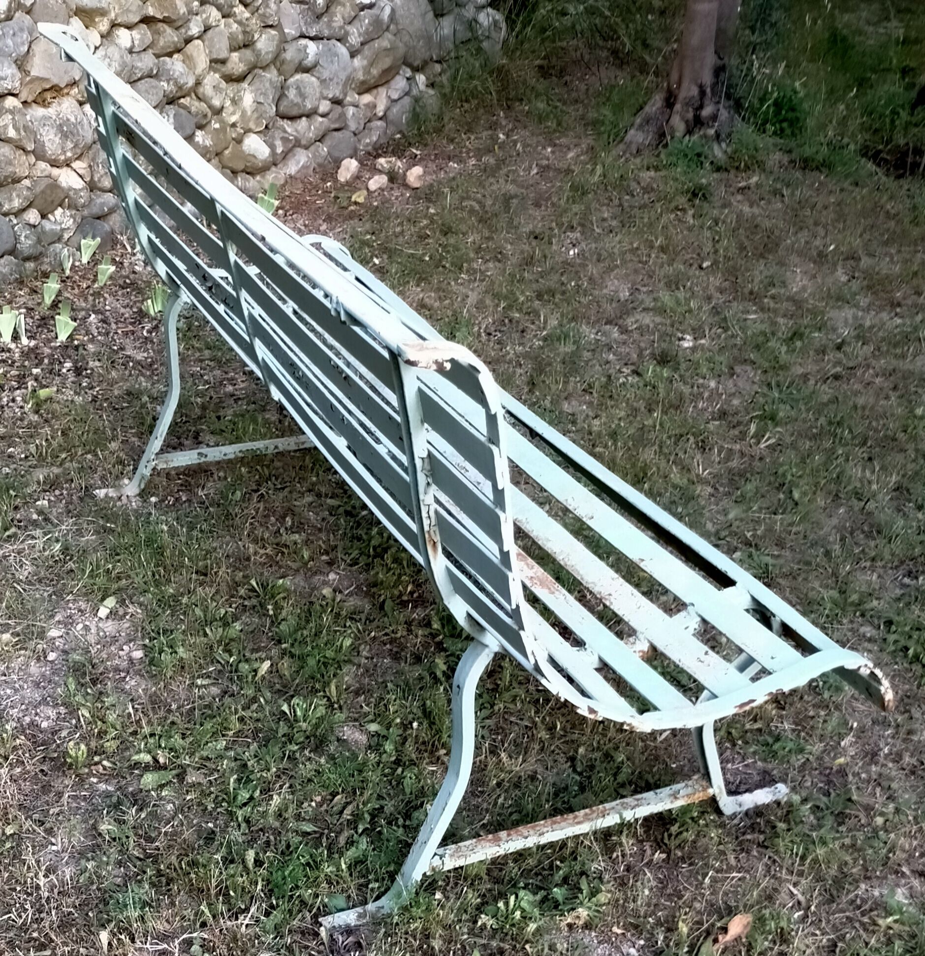 Louisiana garden bench