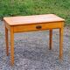 Writing table oak desk feet bobbins from the 50s