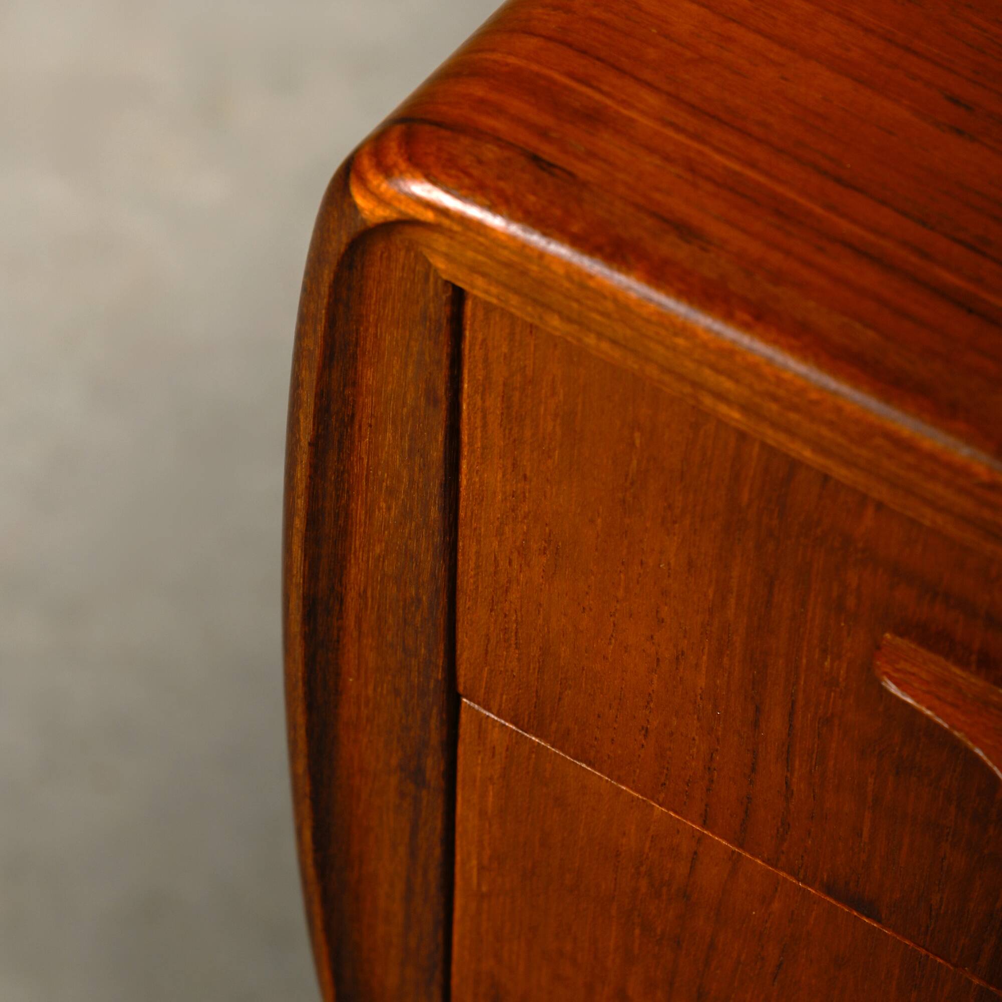 Pair of Scandinavian Modern Johannes Andersen Nightstands in teak, Denmark