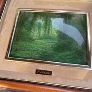 Painting signed Pierre Leishman