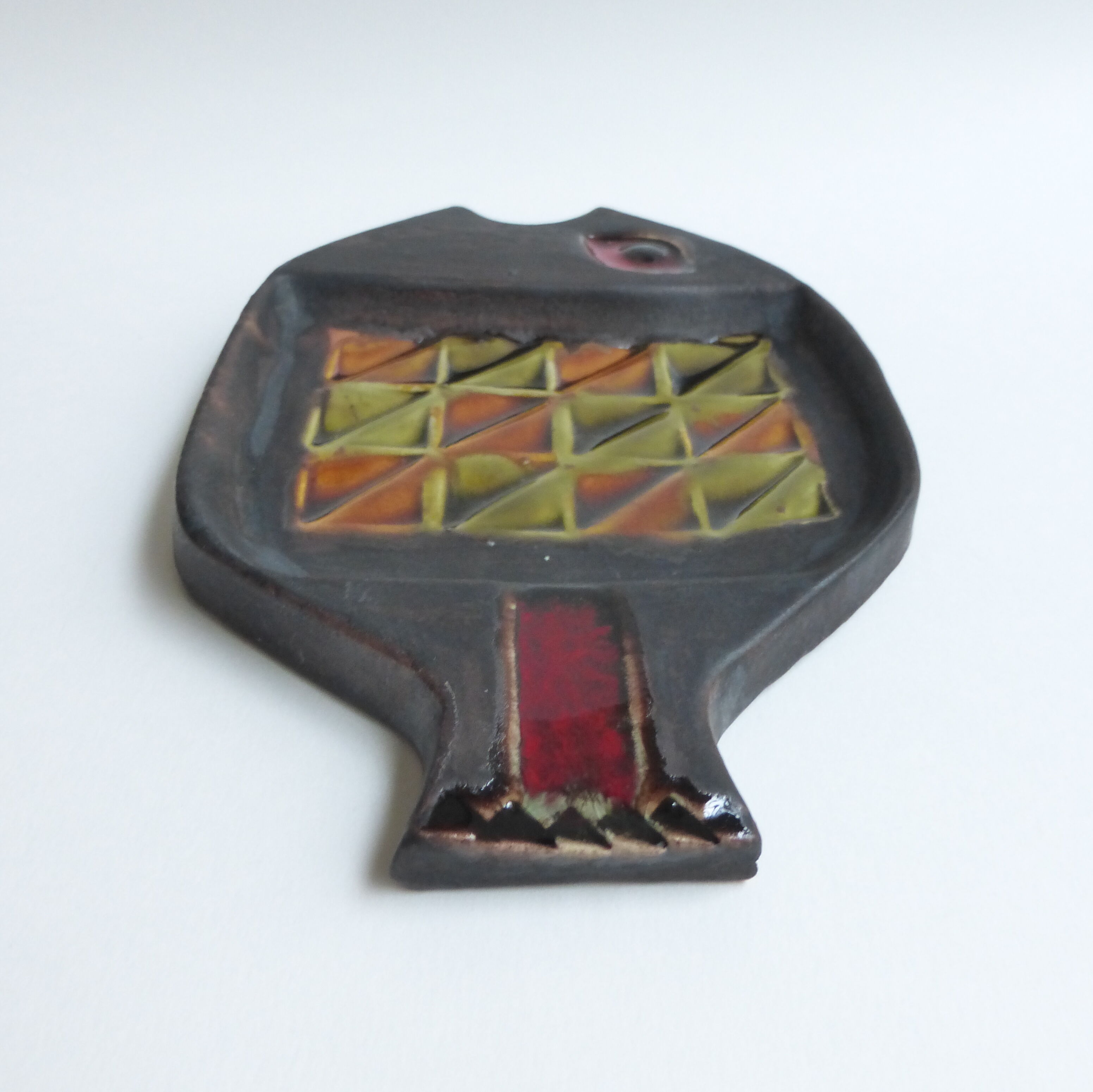 Italian ceramic pocket Federico Fabbrini 1960's