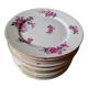 12 assiettes à dessert