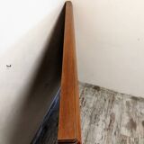 Old carved wooden headboard