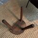 Tabouret de ferme bois tripode vintage
