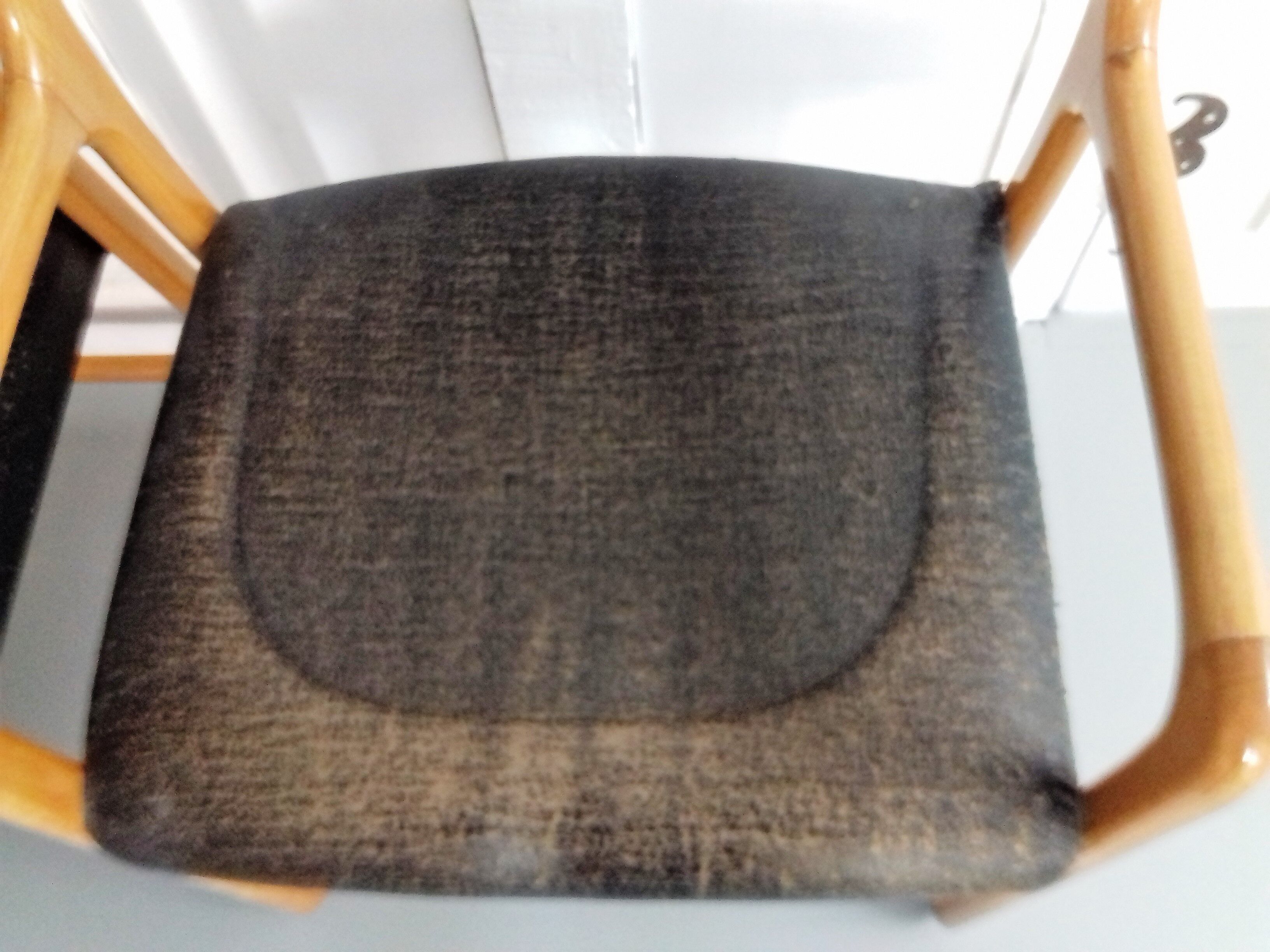 Pair of chairs Baumann sled