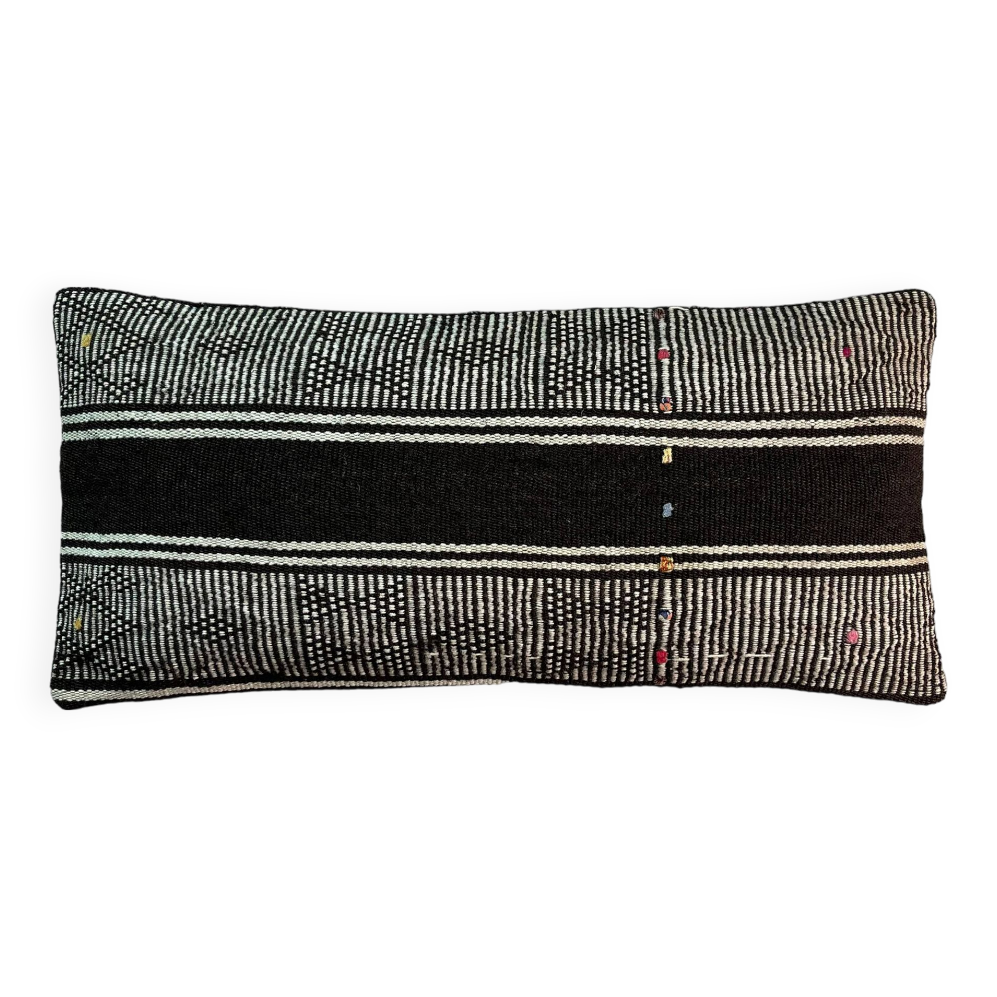 HOUSSE DE COUSSIN KILIM TURC VINTAGE, 30 X 60 CM