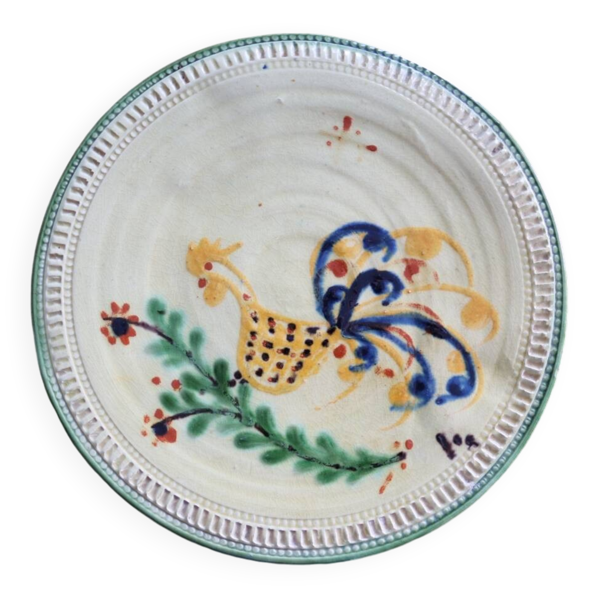 Annecy pottery table centerpiece trivet