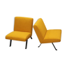 Pair of armchairs model 740 design Motte Steiner edition