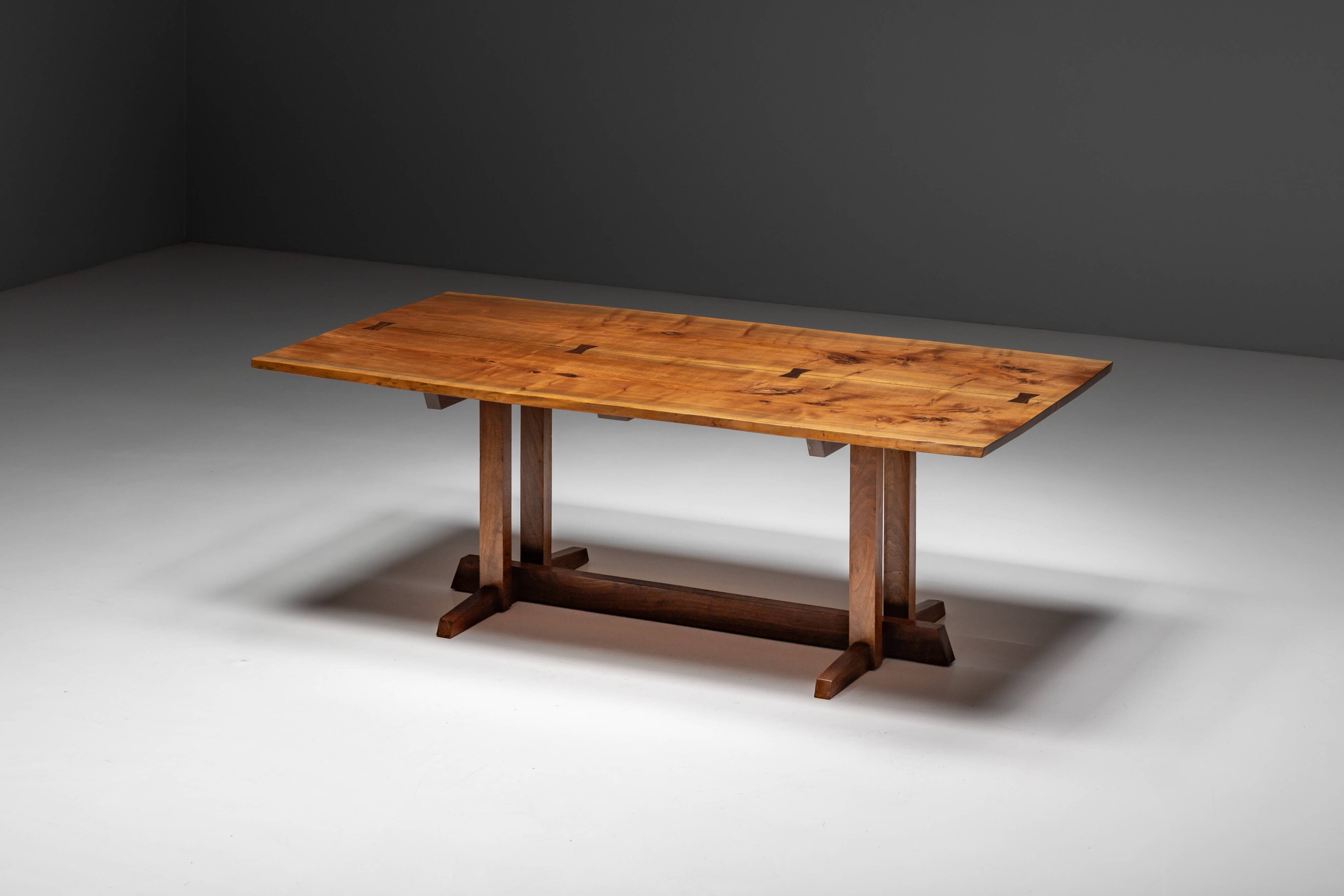 “Frenchman’s Cove II” dining table by Mira Nakashima, United States, 2004