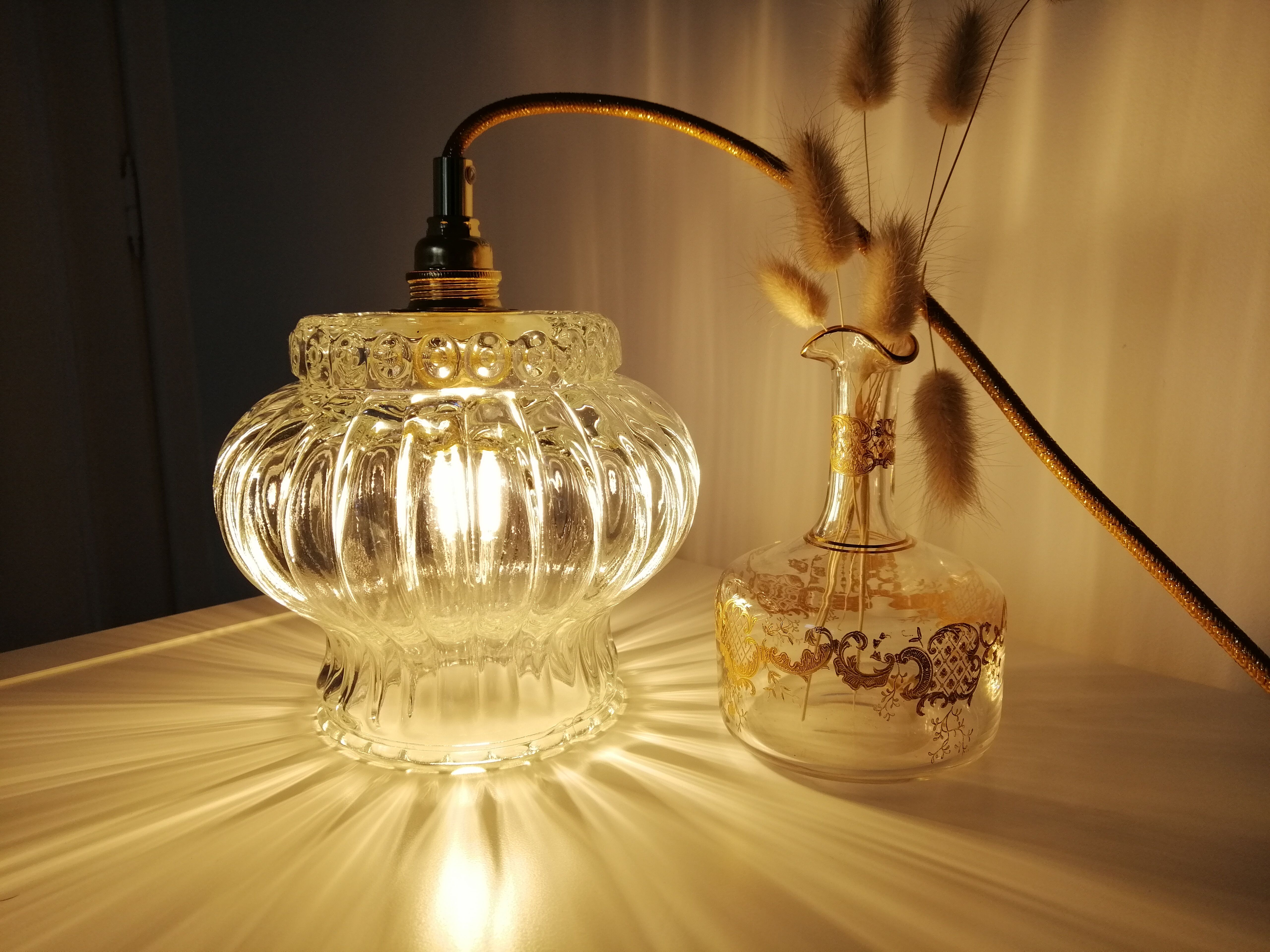 Vintage walking lamp