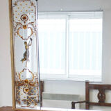 Brewery mirror - bistro with elegant grounds 202x102cm