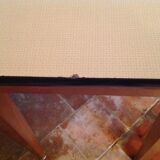 Small table in oak and formica of the 50s/60s vintage desk