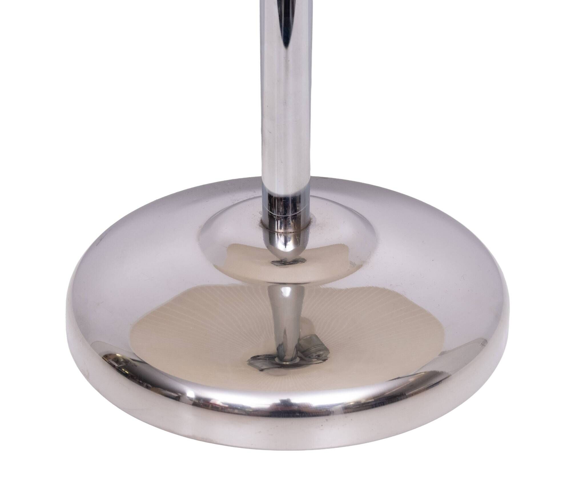 Art Deco style Table Lamp Large Oval Glass shades Germany