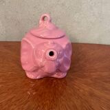 Pink vintage elephant teapot