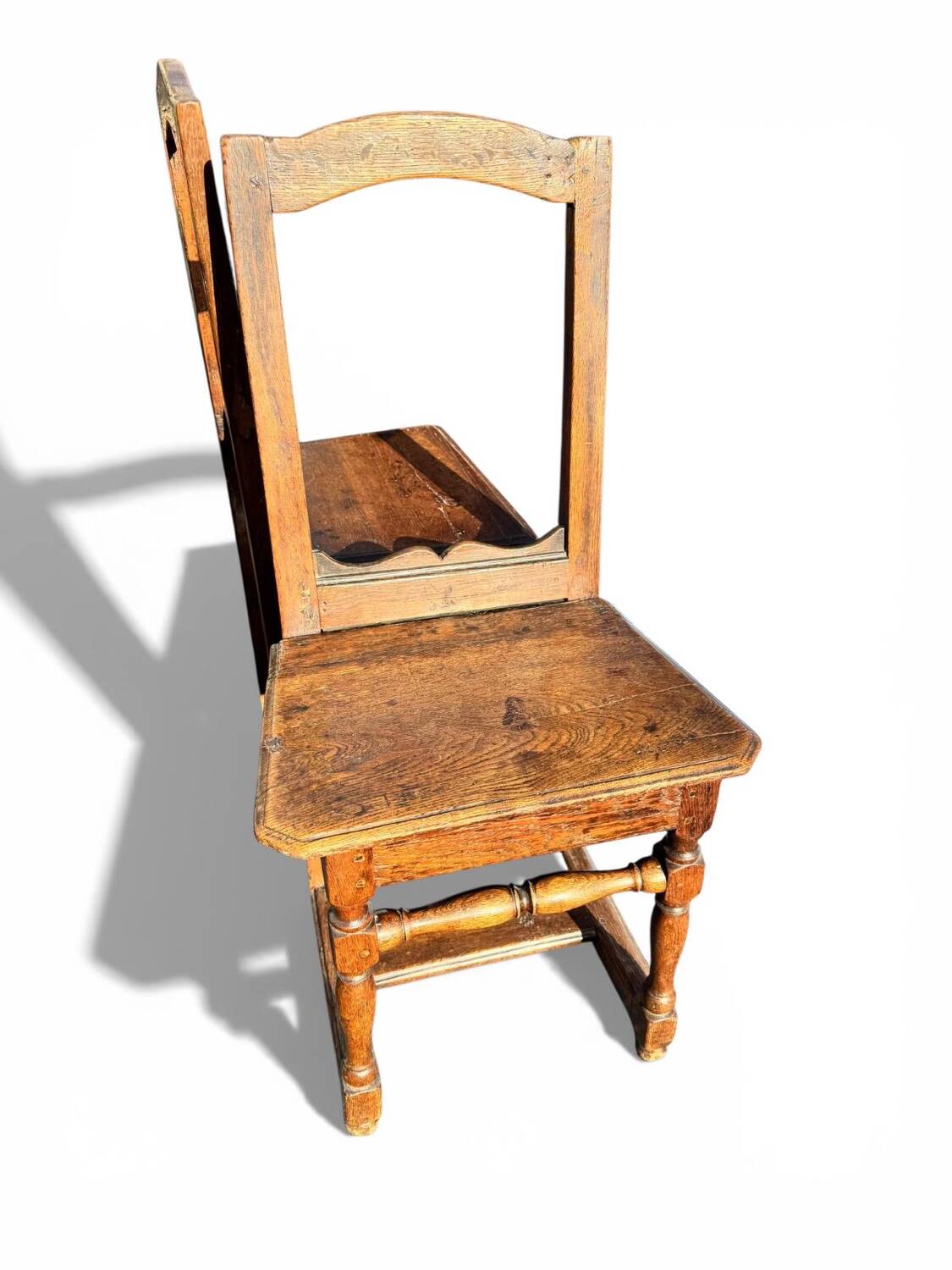 Paire de chaises lorraines XVIIIe siècle