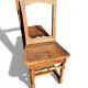 Paire de chaises lorraines XVIIIe siècle