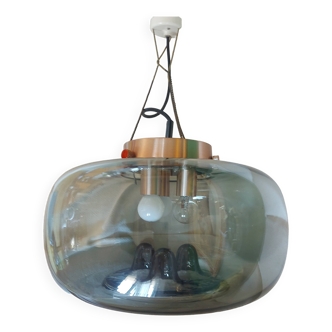 1970s trianon raak glass pendant pendant