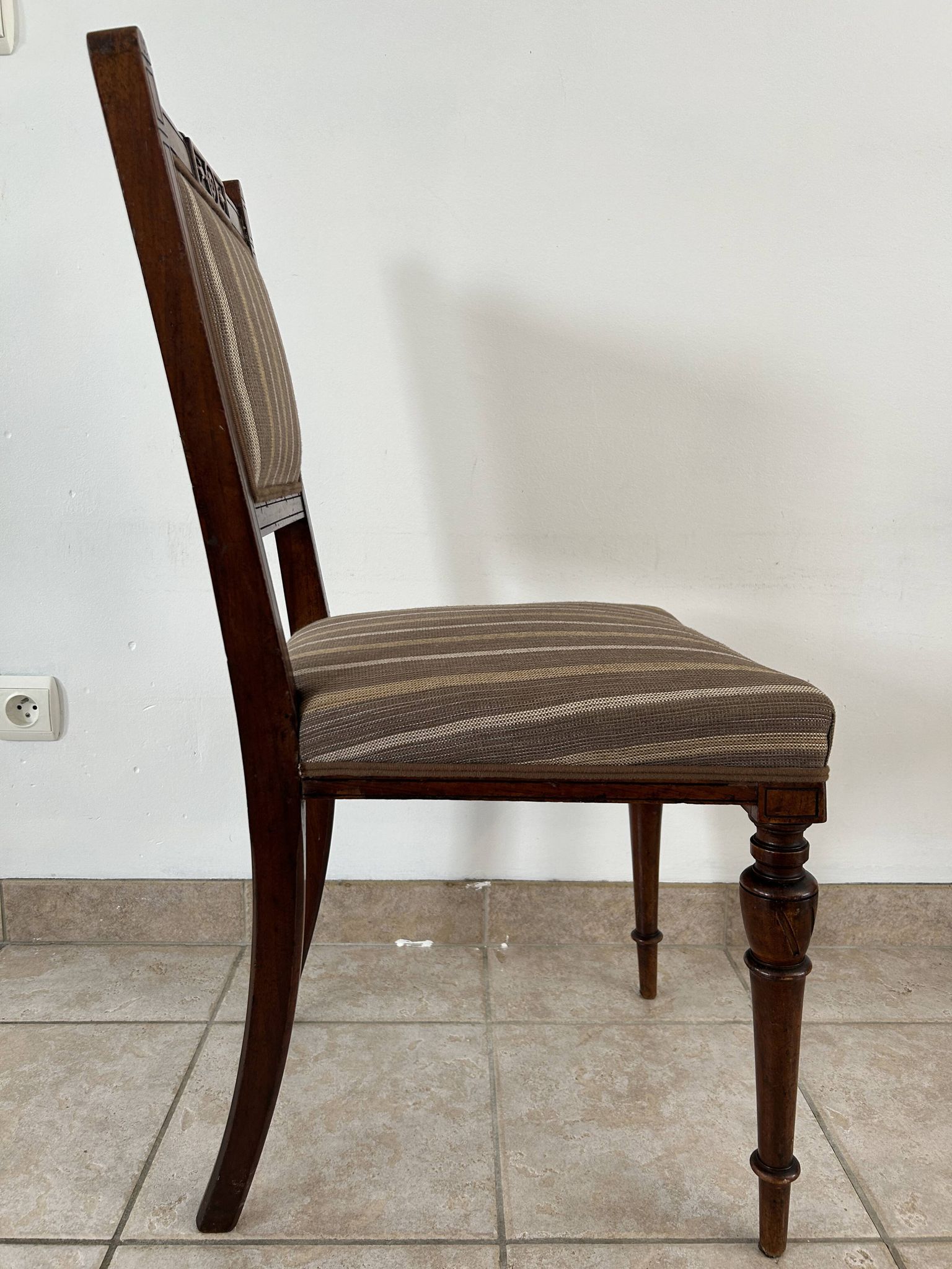Set of 4 EMPIRE period chairs