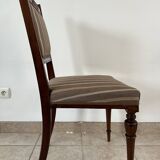 Set of 4 EMPIRE period chairs