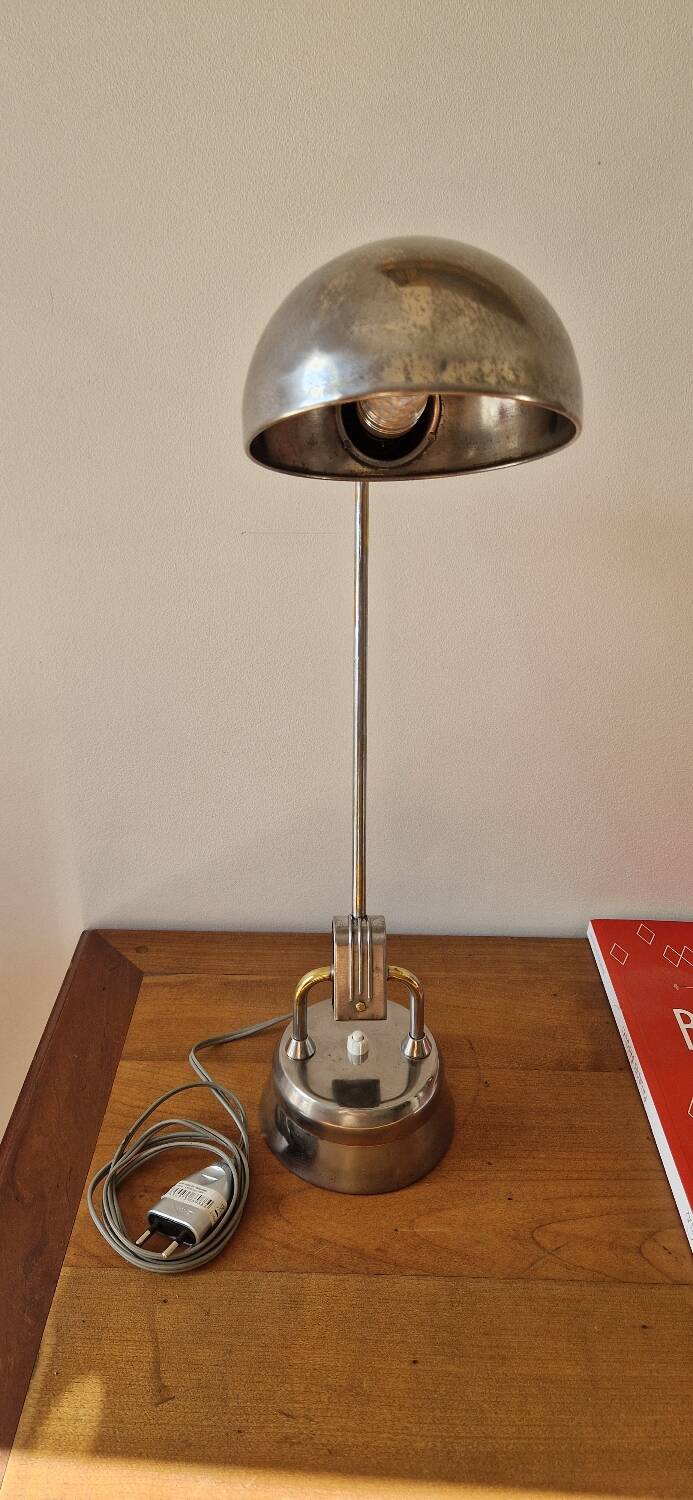JUMO 600 Lamp - Vintage Chrome - 1940s