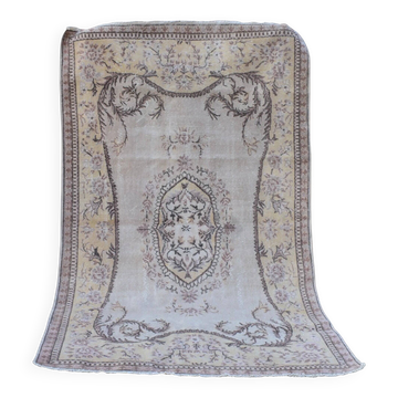 Tapis turc vintage fait main 167x274 cm