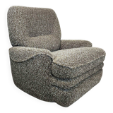 Vintage wool armchair