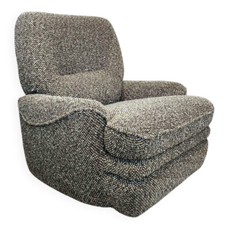 Vintage wool armchair