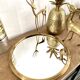 Round mirror tray 29cm