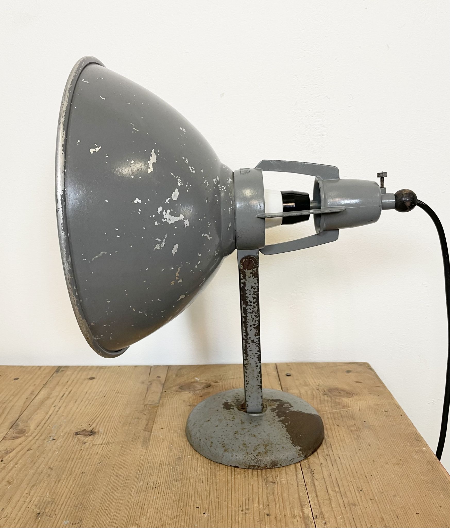 Lampe de table industrielle de bag turgi, années 1950