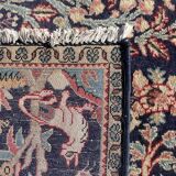Iran Ghoum Oriental Rug: 1.70 X 0.96 Meters, Wool and Silk