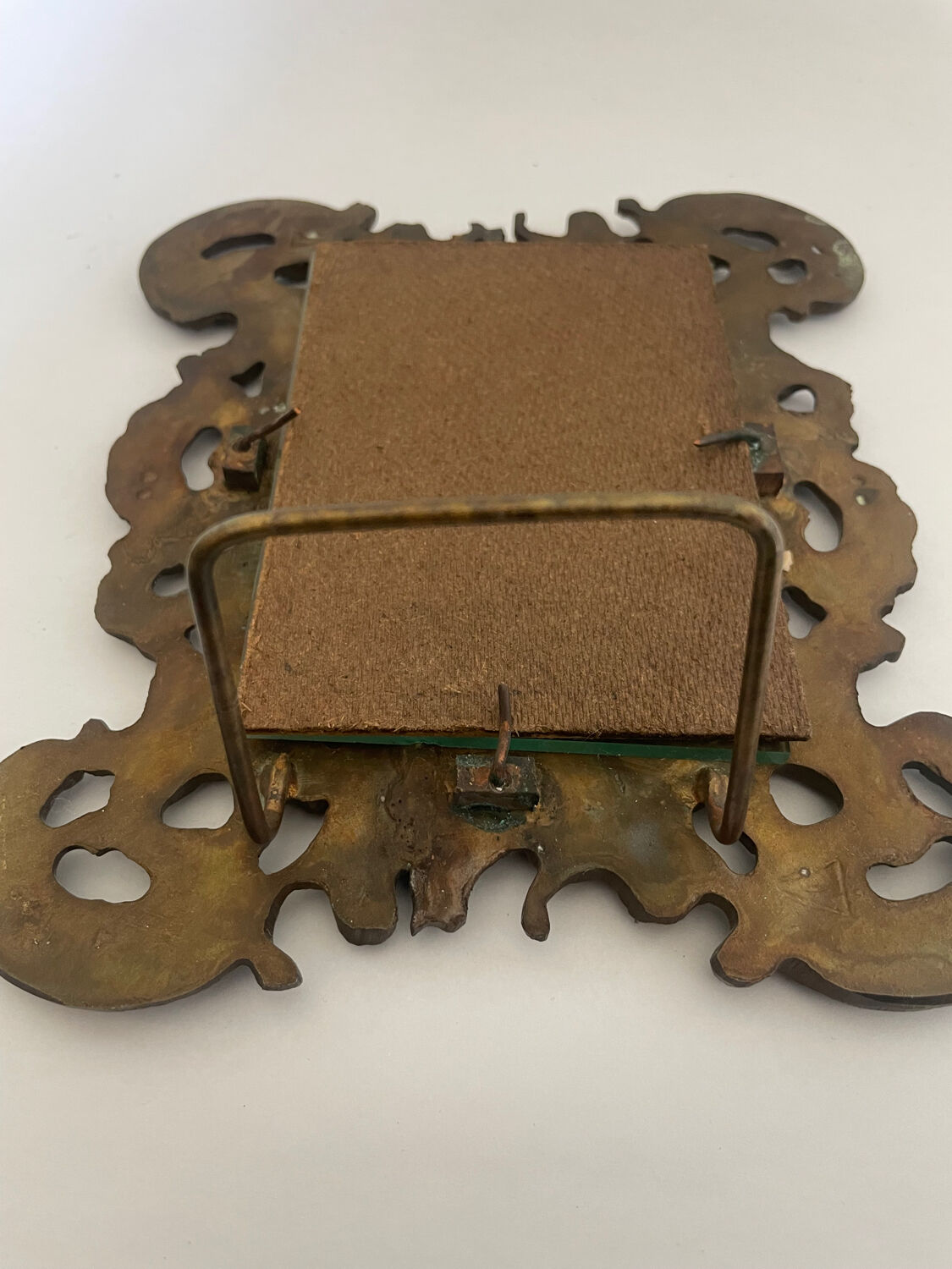 Old bronze frame nineteenth