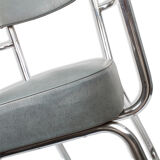 Industrial chair with armrests and Tablet