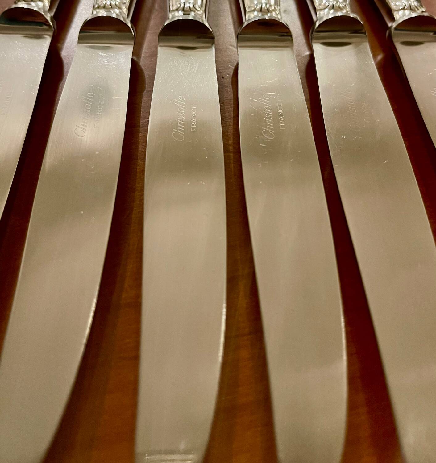 Christofle vendome cutlery set 115 pieces very good condition