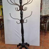 Porte manteau perroquet en bois