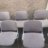 Series of 35 DSC 106 Chair by Giancarlo Piretti for Castelli from the 1970s