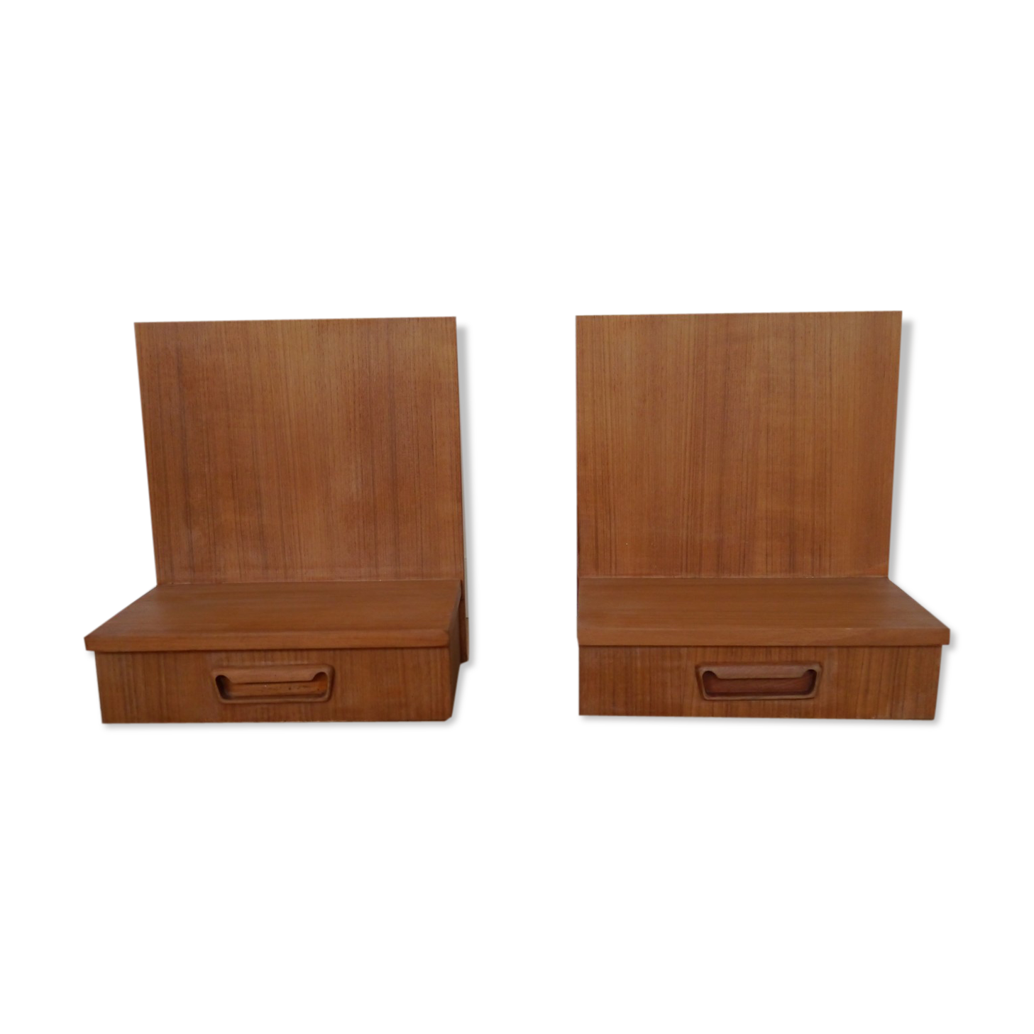 Pair of Scandinavian hanging bedsides