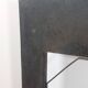 Hand-forged spiral decorative fire surround.