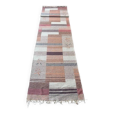 XXL Bauhaus Geometric Modernist Carpet/Rug, Czechoslovakia, 1930s