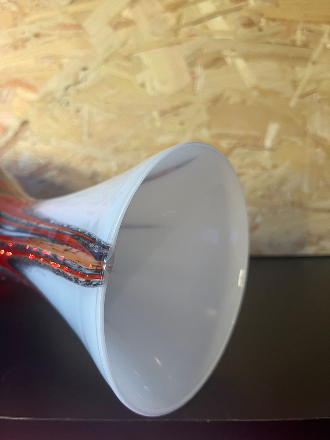 Opaline vase model pop art 70s Italy