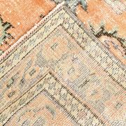 5x8 Mustard & Yellow Bordered Vintage Rug, 160x255Cm