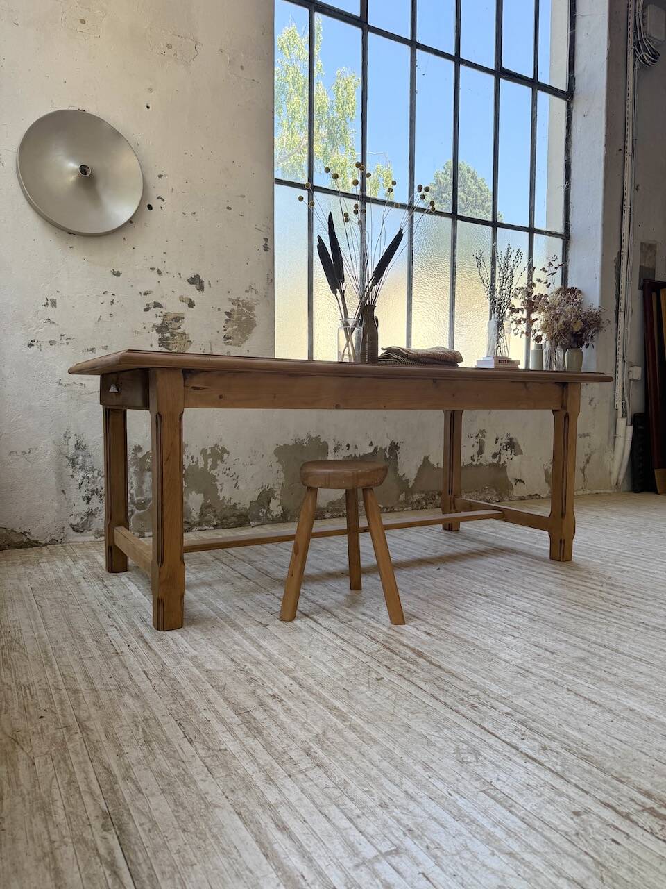 190 cm pine farmhouse table