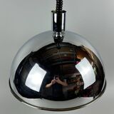 60s 70s ceiling lamp hanging lamp Florian Schulz P58 brass Space Age