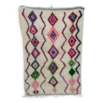Handmade Berber wool mrirt rug 176 X 120 CM