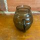 Pichet Ancien ART DÉCO Verre moulé fumé Cuisine Vintage #C604