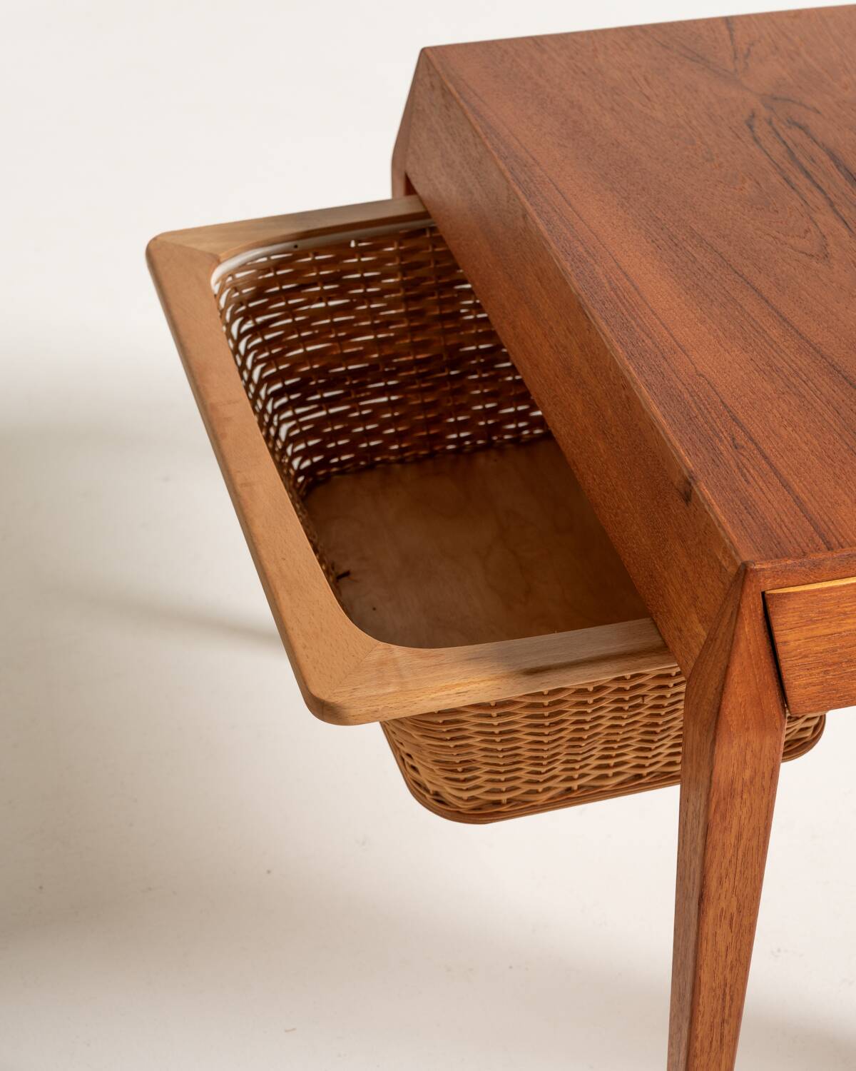 Pair of model 35 bedside tables by Severin Hansen for Haslev, 1960s