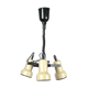 1970s space age pendant lamp Richard Essig Besigheim, Germany