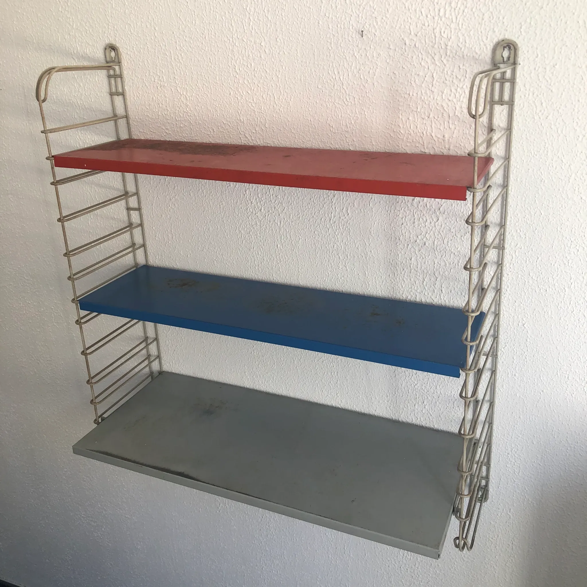 Vintage shelf 1950 taken design A. Dekker - 70 x 68 x 20 cm
