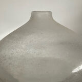 Trio of vintage Biot vases in bubbled glass paste