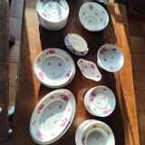 Porcelain service 58 pieces e.Bourgeois Drouot Paris